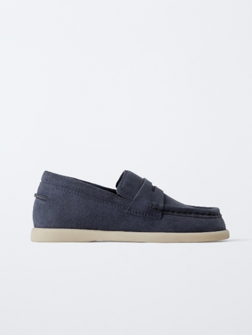 Zara Toddler LEATHER SADDLE LOAFERS